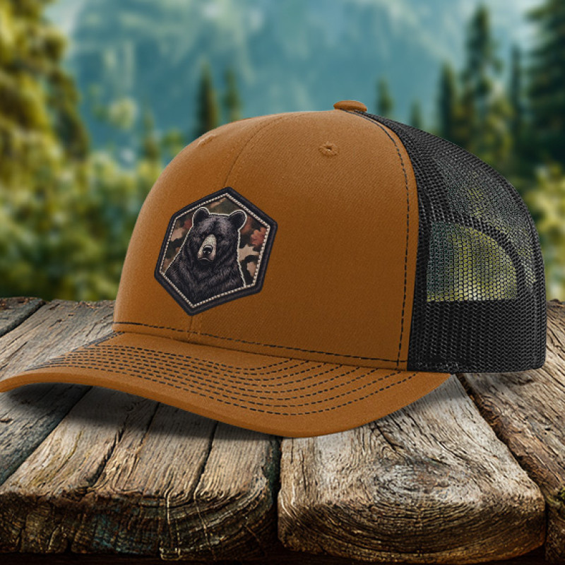 Bear Faux Embroidery Patch