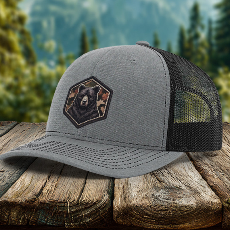 Bear Faux Embroidery Patch