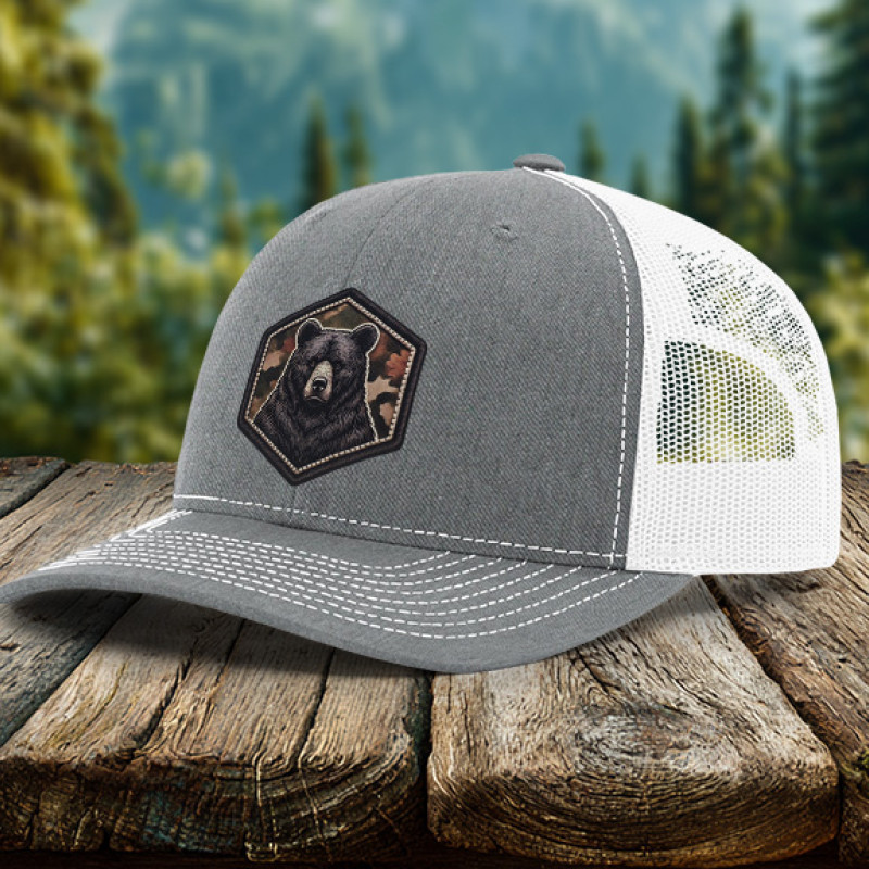 Bear Faux Embroidery Patch