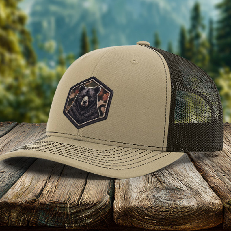 Bear Faux Embroidery Patch