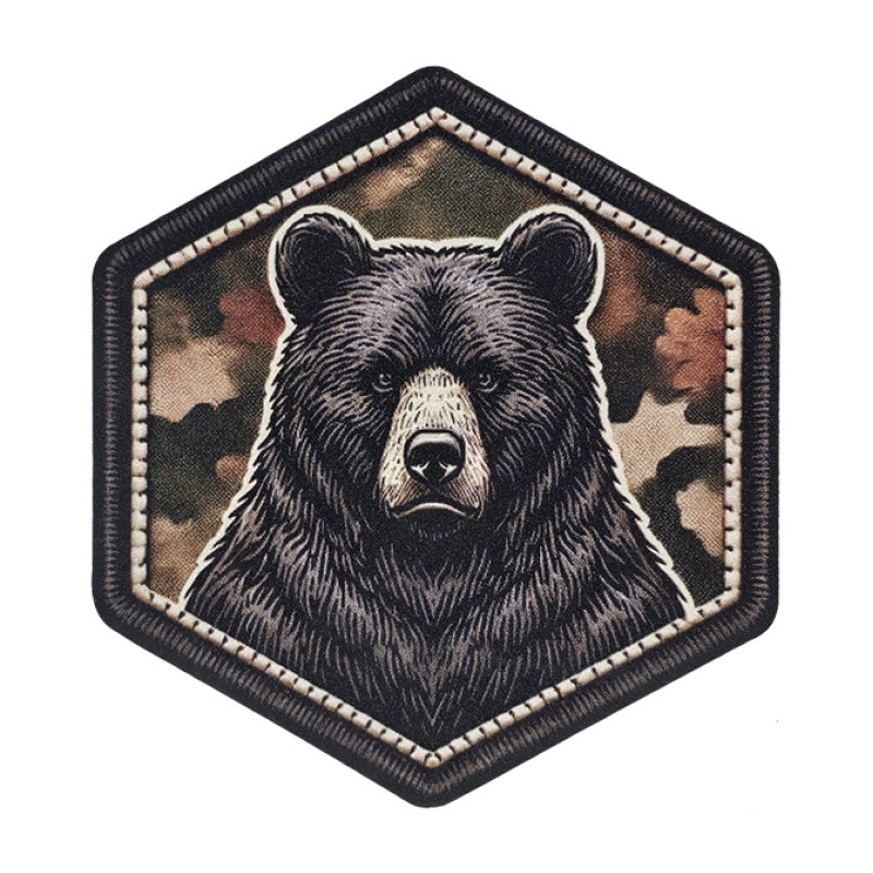 Bear Faux Embroidery Patch