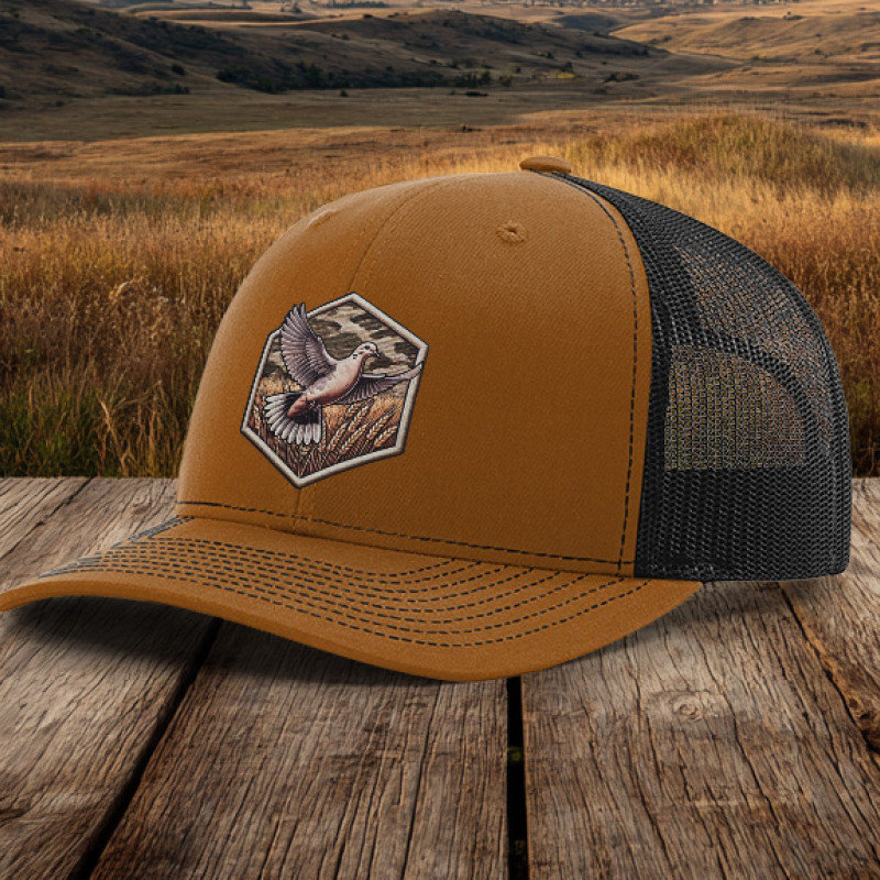 Dove Faux Embroidery Patch