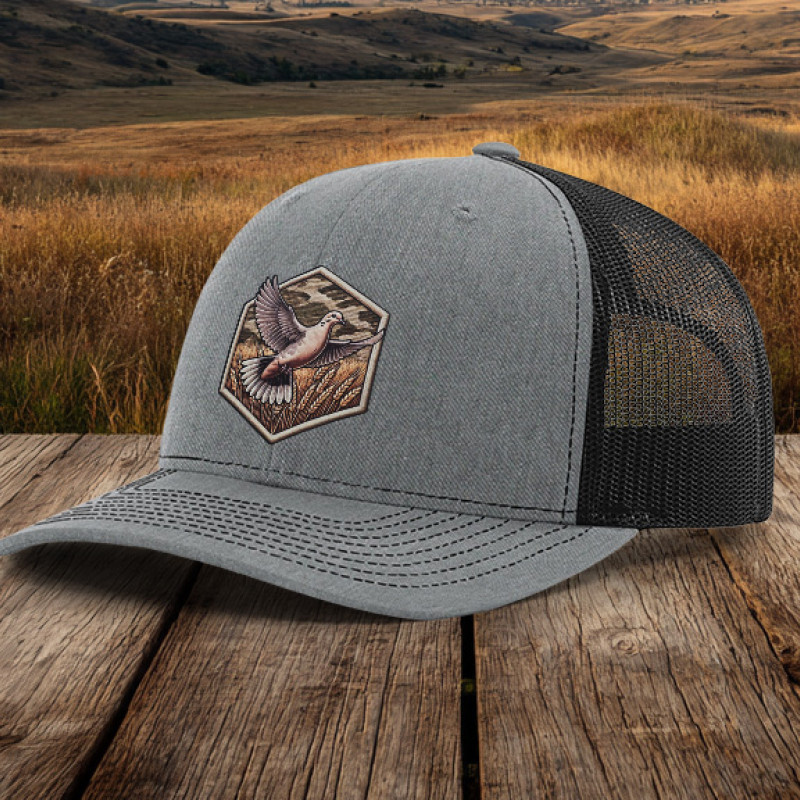 Dove Faux Embroidery Patch