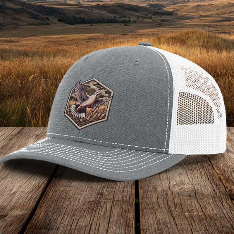 Dove Faux Embroidery Patch