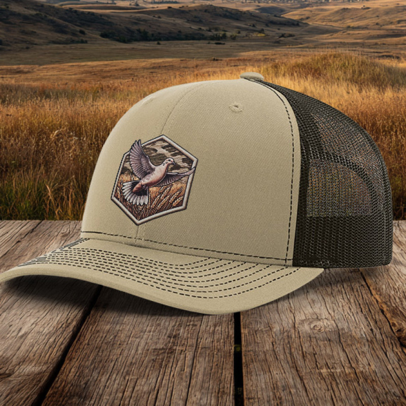 Dove Faux Embroidery Patch