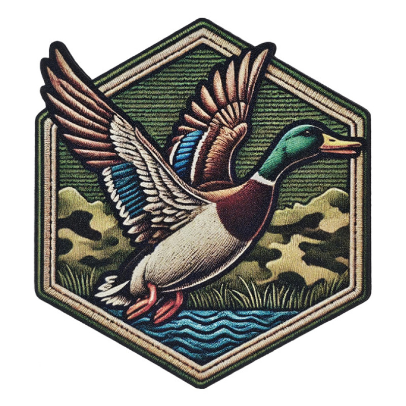 Mallard Faux Embroidery Patch