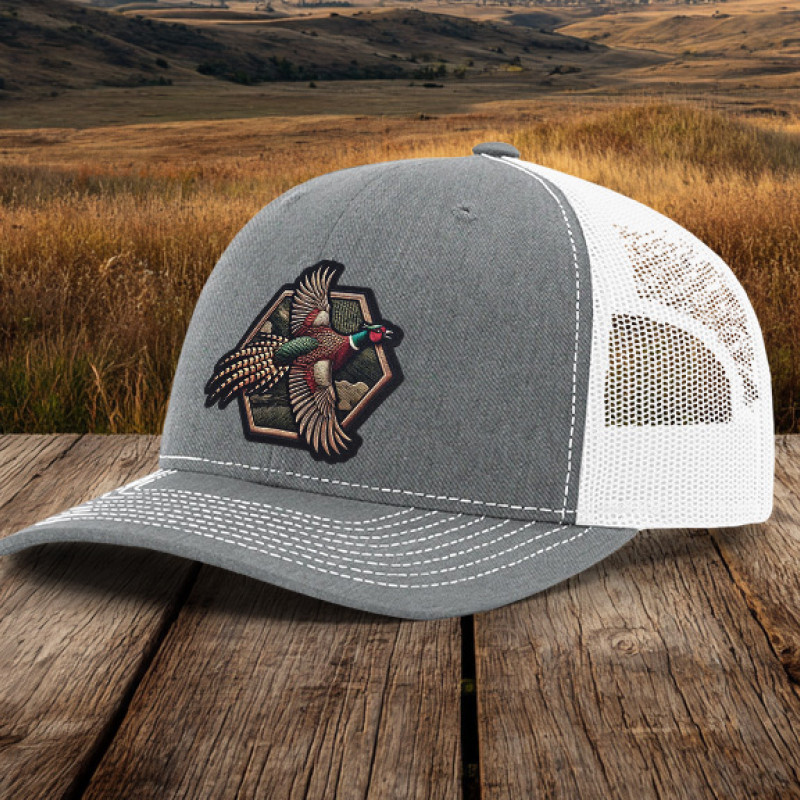 Pheasant Faux Embroidery Patch