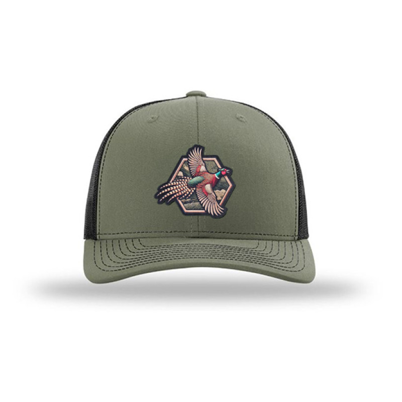 Pheasant Faux Embroidery Patch