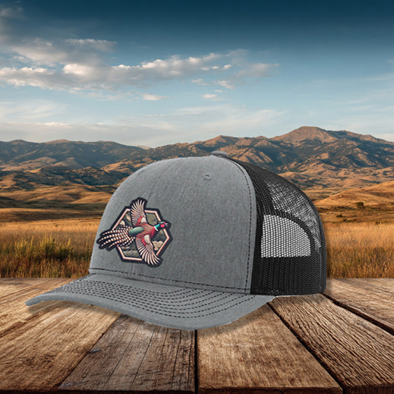 Pheasant Faux Embroidery Patch