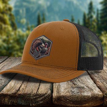 Turkey Faux Embroidery Patch