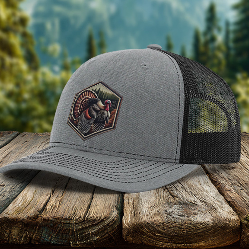 Turkey Faux Embroidery Patch