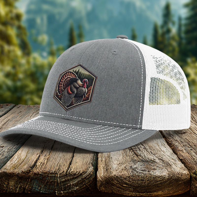 Turkey Faux Embroidery Patch