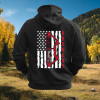 Archery American Flag Hoodie