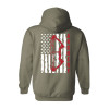 Archery American Flag Hoodie