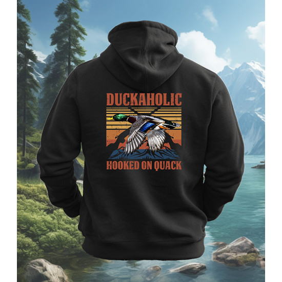 Hooked on Quack Hunting Hoodie