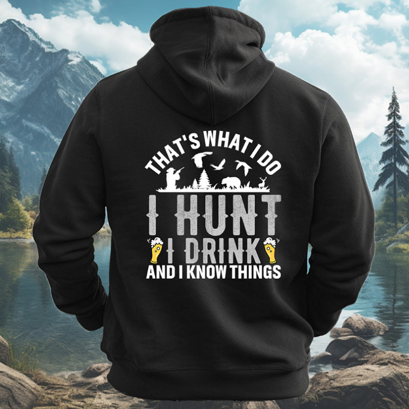 I know Things Hoodie I know Things Hoodie