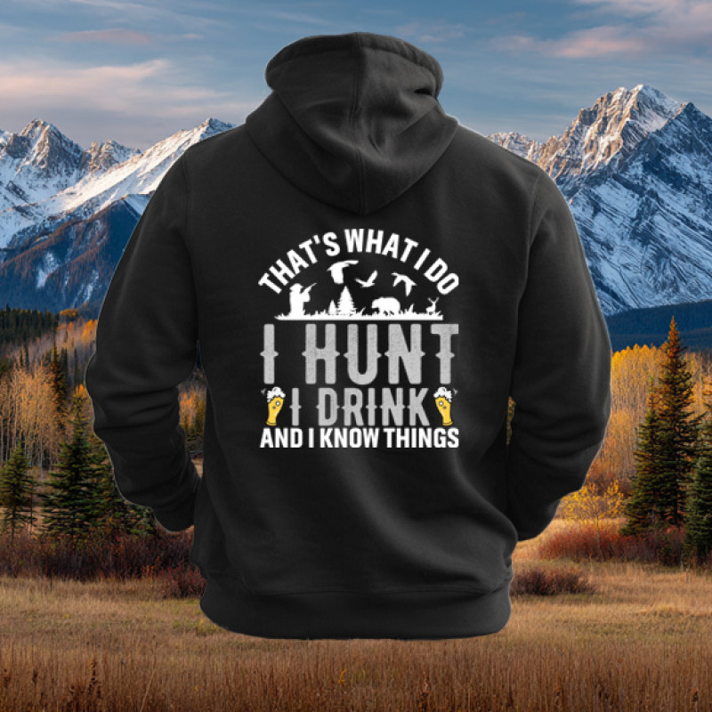 I know Things Hoodie