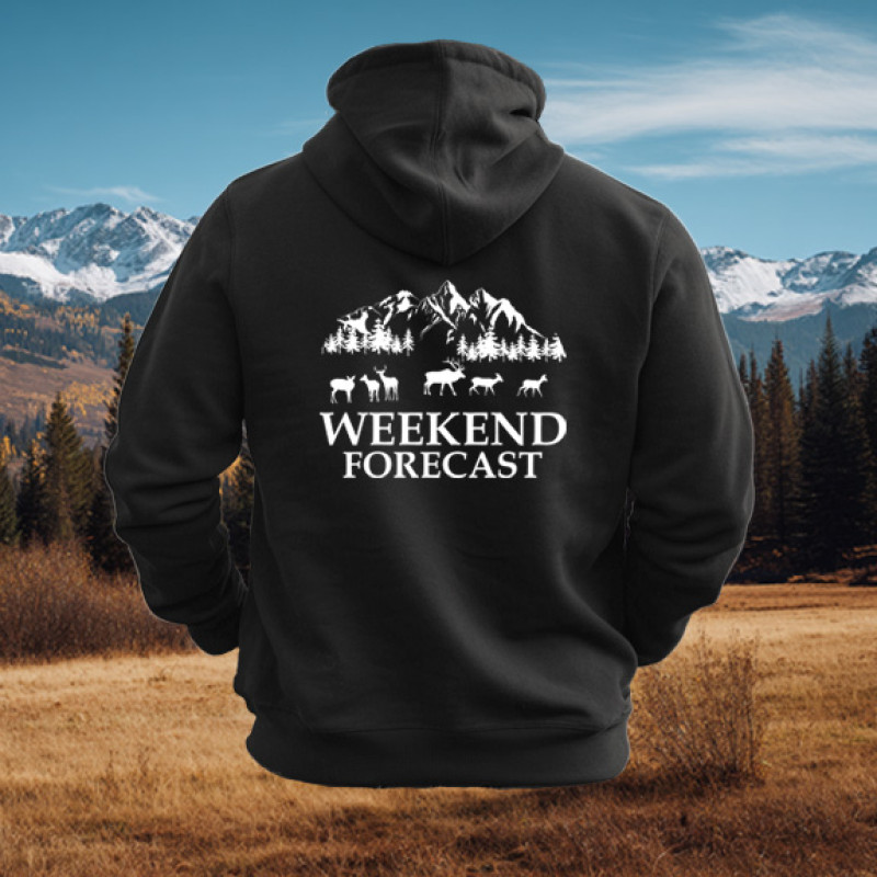 Camo Flag Elk Hoodie