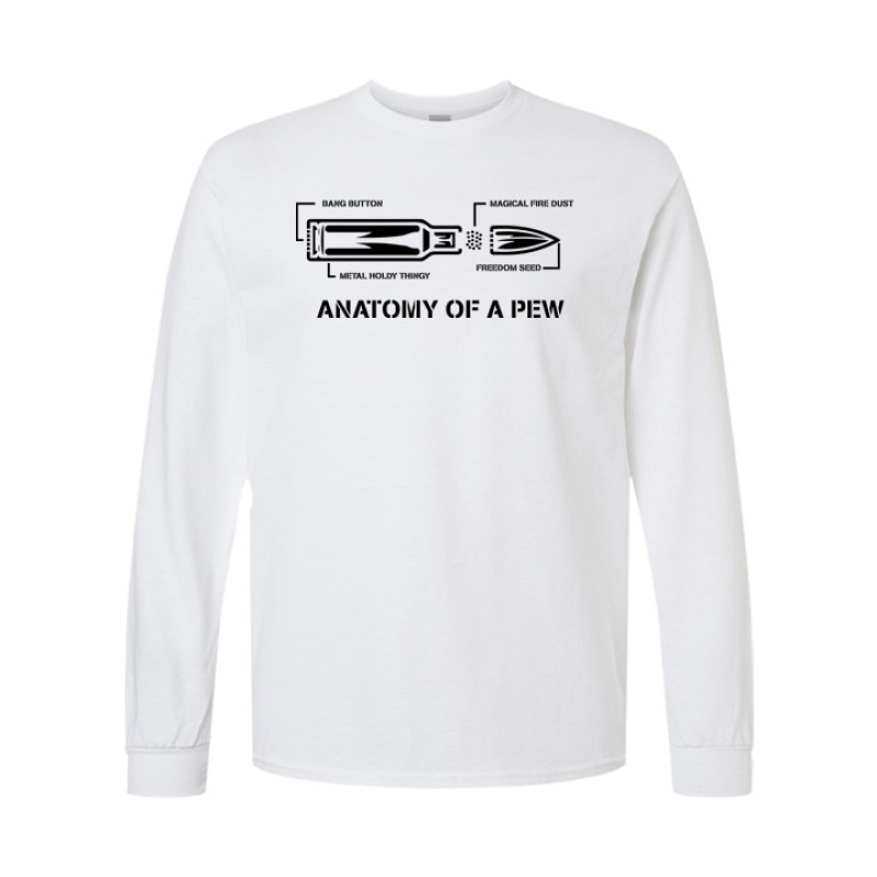 Anatomy of a Pew Long Sleeve Tee
