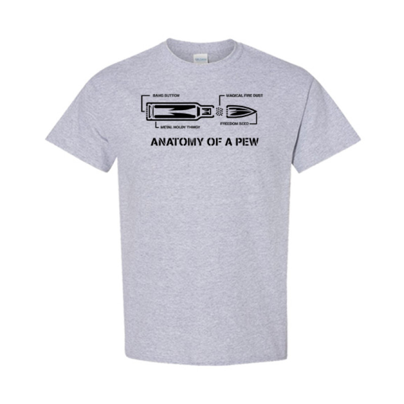 Anatomy of a Pew Classic Fit Tee