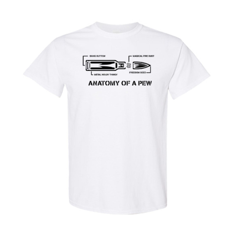 Anatomy of a Pew Classic Fit Tee