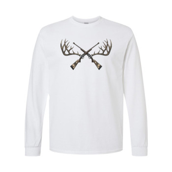 Antlers and Rifles Long Sleeve Tee
