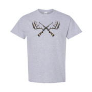 Antlers and Rifles Classic Fit Tee