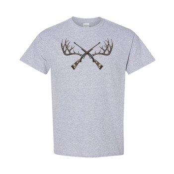 Antlers and Rifles Classic Fit Tee