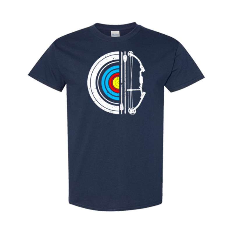 Archery Target and Bow Classic Fit Tee Archery Target and Bow Classic Fit Tee