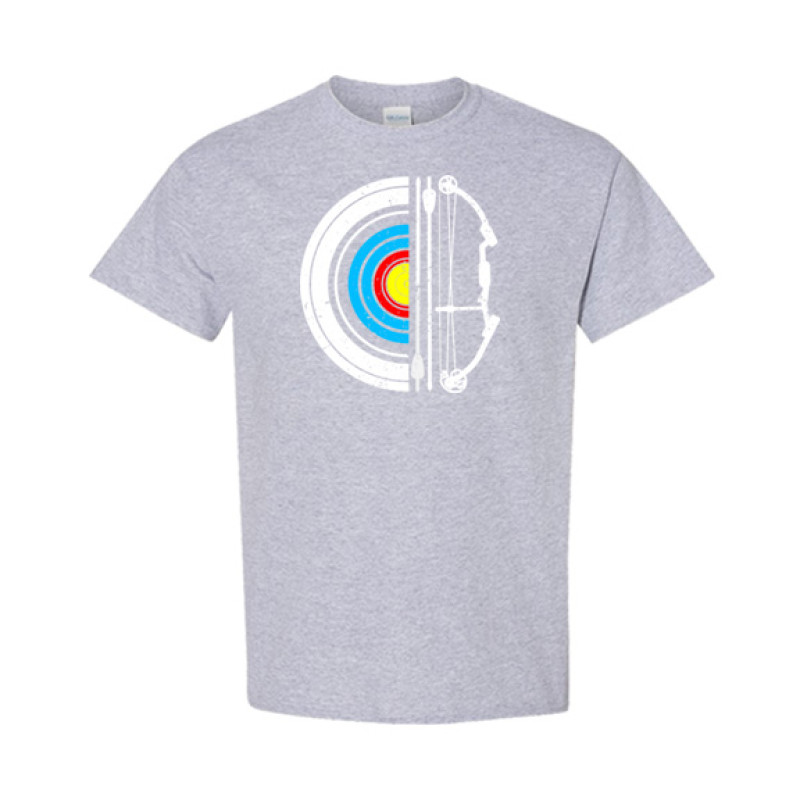 Archery Target and Bow Classic Fit Tee Archery Target and Bow Classic Fit Tee