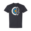Archery Target and Bow Classic Fit Tee Archery Target and Bow Classic Fit Tee