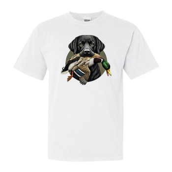 Black Lab Duck Hunt
