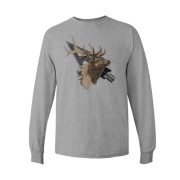 Broadheads over Bullets Long Sleeve Tee