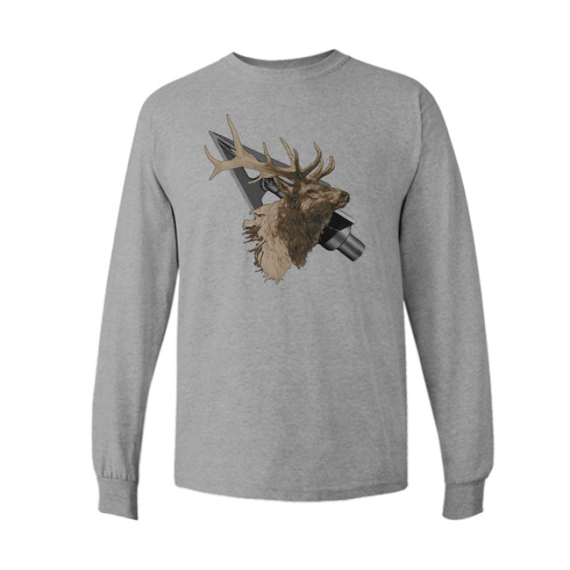 Broadheads over Bullets Long Sleeve Tee Broadheads over Bullets Long Sleeve Tee