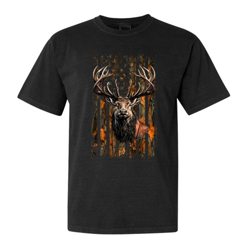 Camo Flag Elk Camo Flag Elk