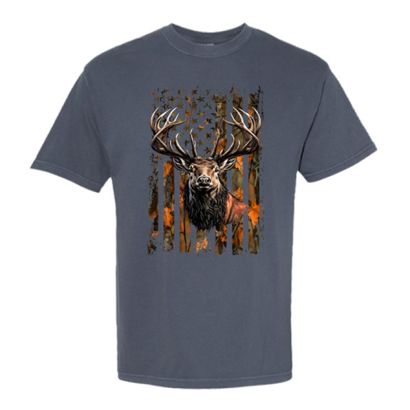 Camo Flag Elk Camo Flag Elk