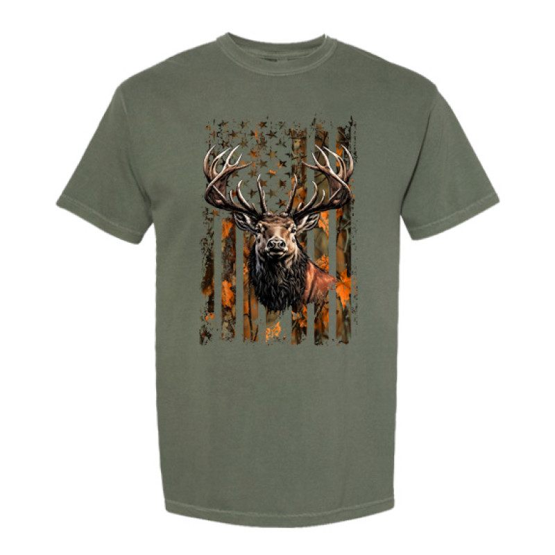 Camo Flag Elk Camo Flag Elk