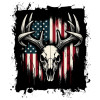 Deer Skull Flag Deer Skull Flag