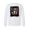 Deer Skull Flag Long Sleeve Tee Deer Skull Flag Long Sleeve Tee
