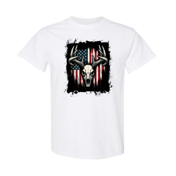 Deer Skull Flag Classic Fit Tee