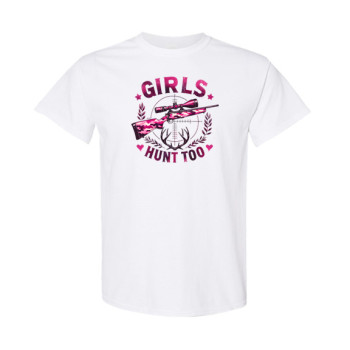 Girls Hunt too Classic Fit Tee
