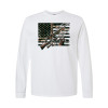 Hunter Camo Flag Long Sleeve Tee