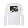 Hunter Camo Flag Long Sleeve Tee