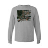 Hunter Camo Flag Long Sleeve Tee