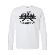 I like big bucks Long Sleeve Tee