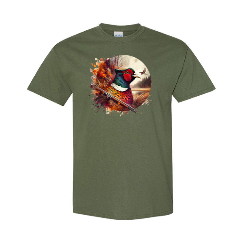 Pheasant Hunting Classic Fit Tee Pheasant Hunting Classic Fit Tee