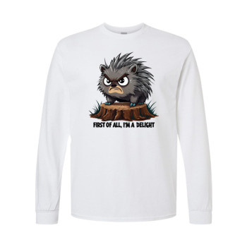 Angry Porcupine Long Sleeve Tee