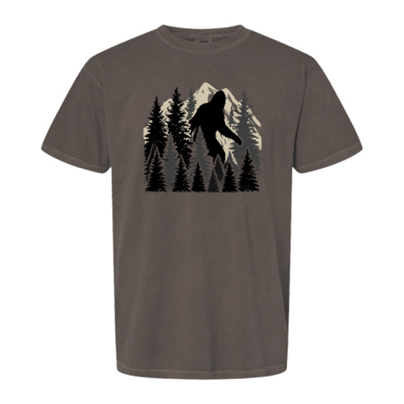 Bigfoot Forest Silhouette