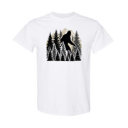 Bigfoot Forest Silhouette Classic Fit Tee