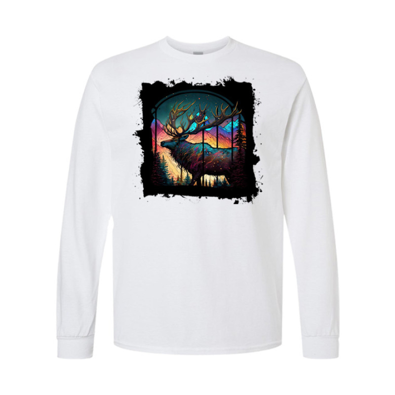 Elk Mountain Long Sleeve Tee